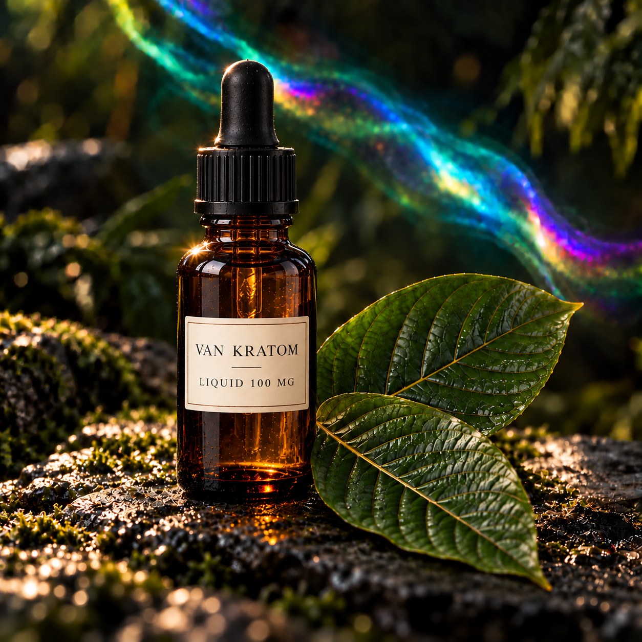 Kratom Liquid 100 mg flesje 30 ml – geurextract